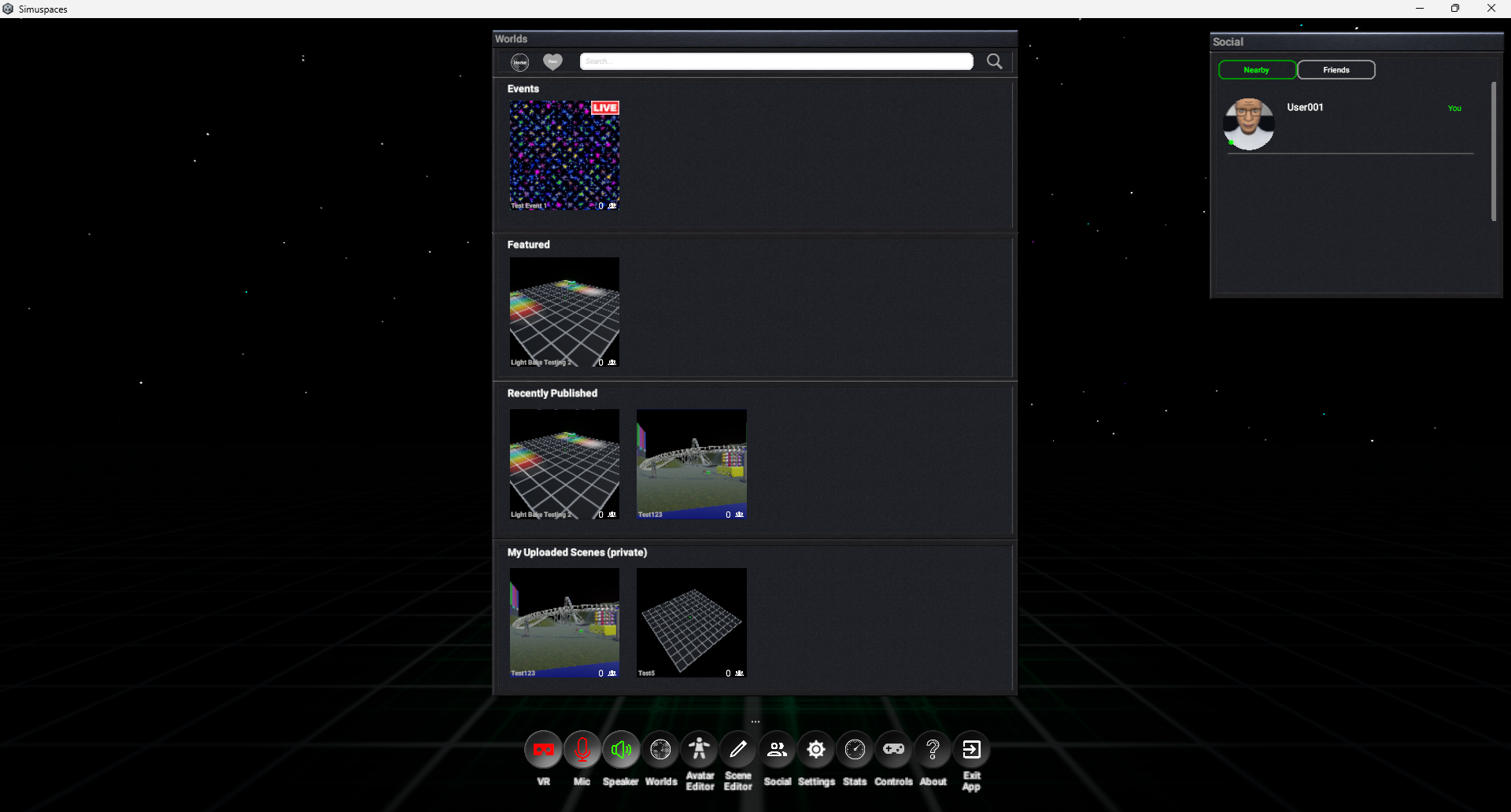 First session dashboard screenshot placeholder