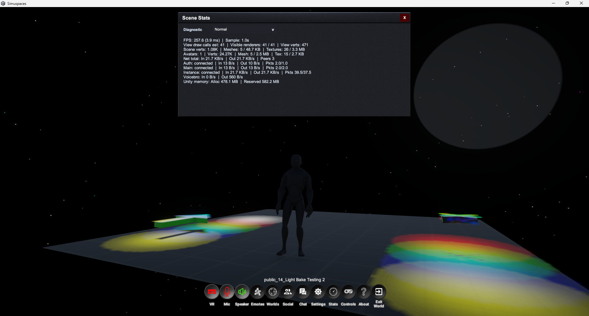 Graphics settings performance screenshot placeholder